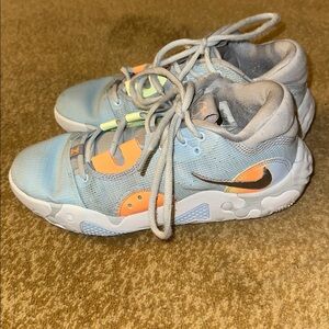 Nike PG 6 celestine blue colorway shoes size 7.5